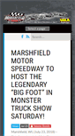 Mobile Screenshot of marshfieldspeedway.com